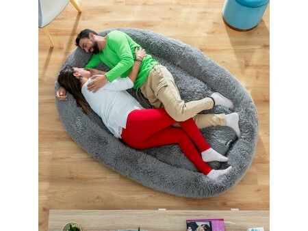Legowisko dla psa i ludzi  Human Dog Bed XXL InnovaGoods Grey