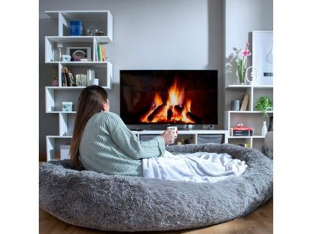 Legowisko dla psa i ludzi  Human Dog Bed XXL InnovaGoods Grey