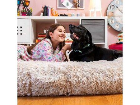 Legowisko dla psa i ludzi  Human Dog Bed XXL InnovaGoods Beige