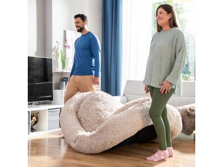 Legowisko dla psa i ludzi  Human Dog Bed XXL InnovaGoods Beige