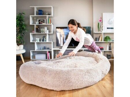 Legowisko dla psa i ludzi  Human Dog Bed XXL InnovaGoods Beige