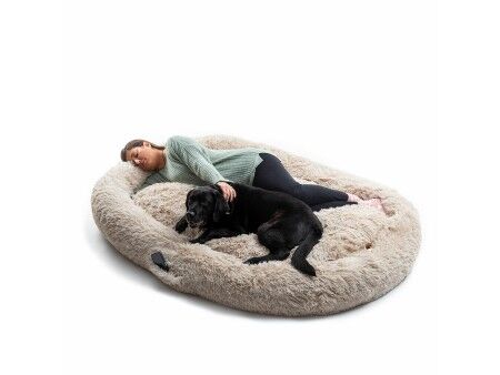 Legowisko dla psa i ludzi  Human Dog Bed XXL InnovaGoods Beige