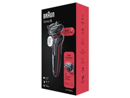 Maszynka do Golenia Braun 51-B1000s Czerwony