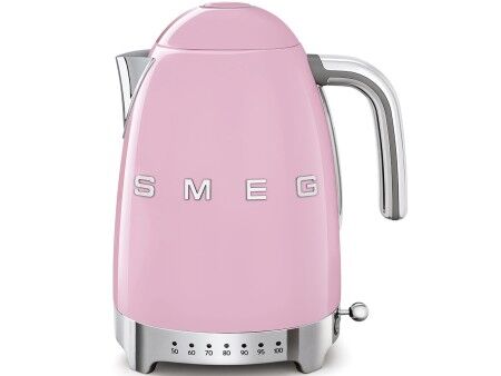 Czajnik Smeg KLF04PKEU Stal nierdzewna Plastikowy 2400 W 1,7 L