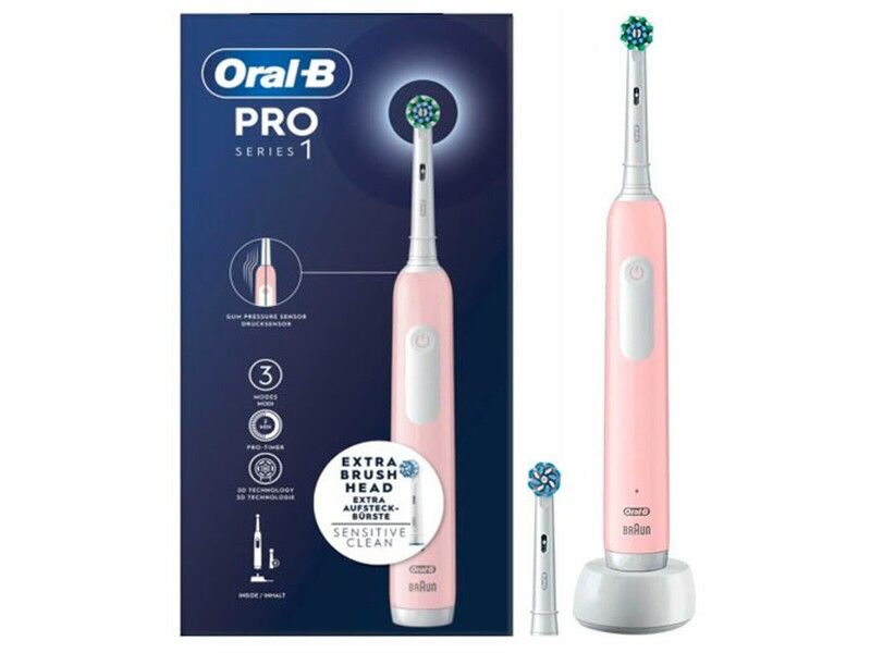 Elektryczna Szczoteczka do Zębów Oral-B Pro 1 Różowy