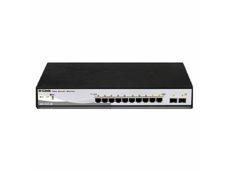 Centralka Switch na biurko D-Link DGS-1210-10P         10 Puertos RJ45