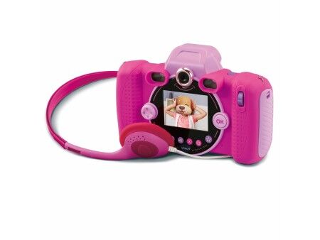 Aparat fotograficzny dla dzieci Vtech Kidizoom Duo DX Różowy