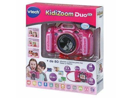Aparat fotograficzny dla dzieci Vtech Kidizoom Duo DX Różowy