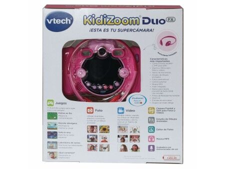 Aparat fotograficzny dla dzieci Vtech Kidizoom Duo DX Różowy