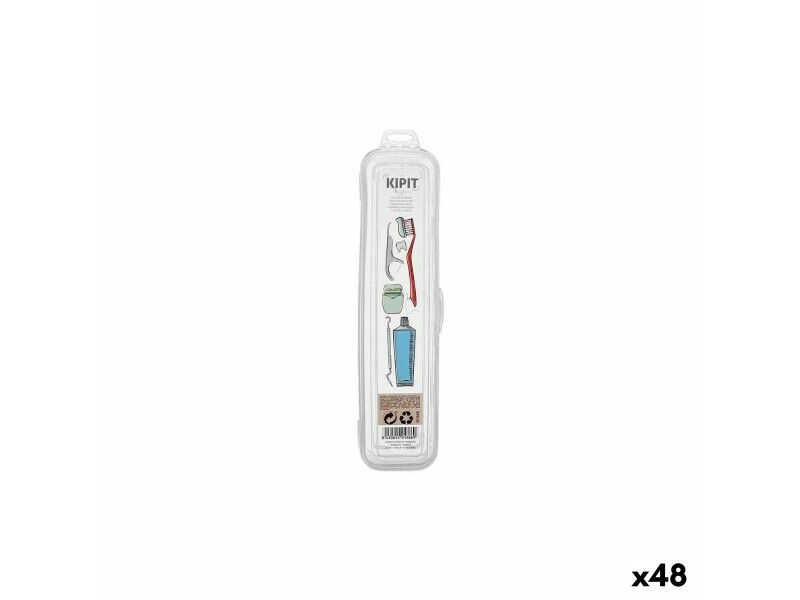 Etui Kipit 1 Przezroczysty Hgiena Podróżny (48 Sztuk)