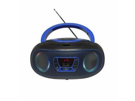 CD-Radio MP3 Denver Electronics Bluetooth LED LCD Niebieski Czarny/Niebieski