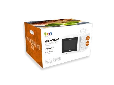 Mikrofalówka z Grillem TM Electron Biały 700 W 20 L
