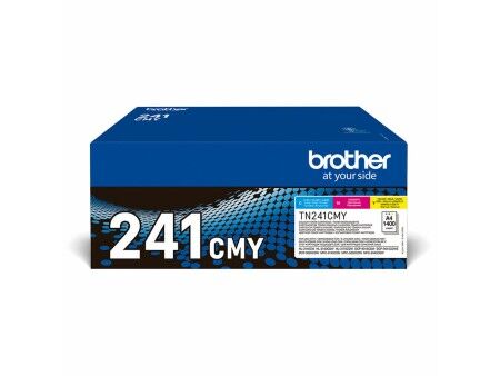 Oryginalny Wkład Atramentowy Brother TN241CMY Żółty Turkusowy Magenta