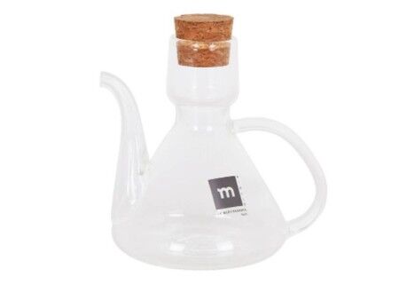 Buteleczka na oliwę La Mediterránea Bell Przezroczysty Silikon Szkło borokrzemowe 125 ml (18 Sztuk)