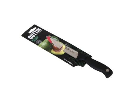 Nóż kuchenny Quttin Dynamic Czarny Srebrzysty 11 cm (24 Sztuk)