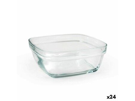 Miska do Sałatki Duralex Lys Układane w stosy 1,15 L 17 x 17 x 7 cm (24 Sztuk)