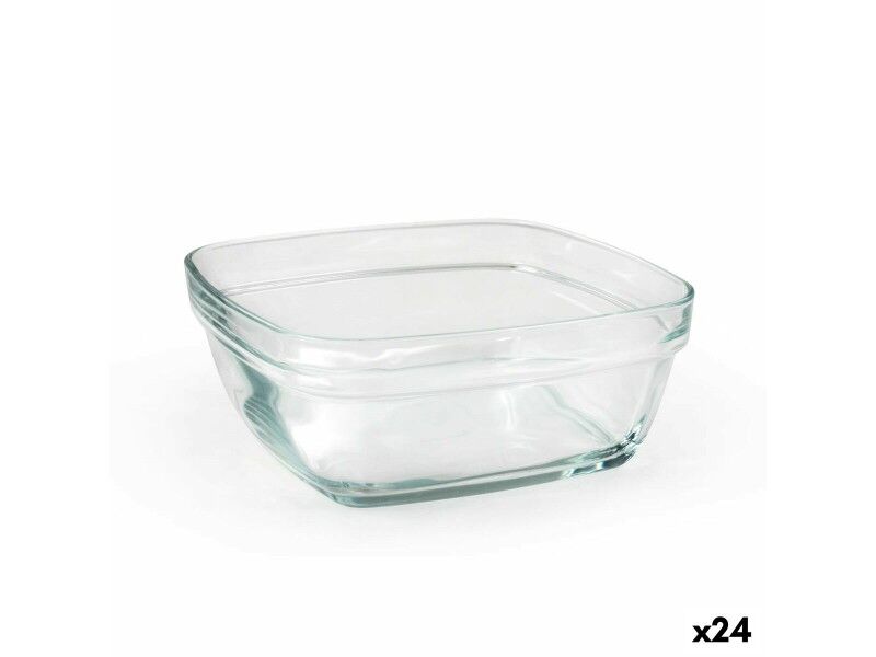 Miska do Sałatki Duralex Lys Układane w stosy 1,15 L 17 x 17 x 7 cm (24 Sztuk)