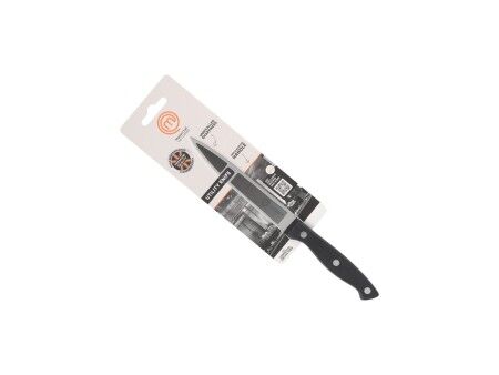 Nóż kuchenny MasterChef Czarny Srebrzysty 12 cm Uniwersalny (24 Sztuk)