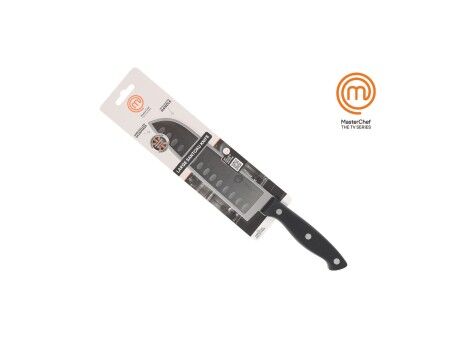Nóż kuchenny MasterChef Czarny Srebrzysty 18 cm (18 Sztuk)