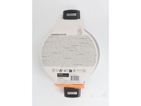 Garnek z Pokrywką MasterChef 24 cm 2,5 mm (4 Sztuk)