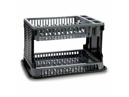 Ociekacz Szary Plastikowy 44,5 x 30,3 x 27 cm (10 Sztuk)