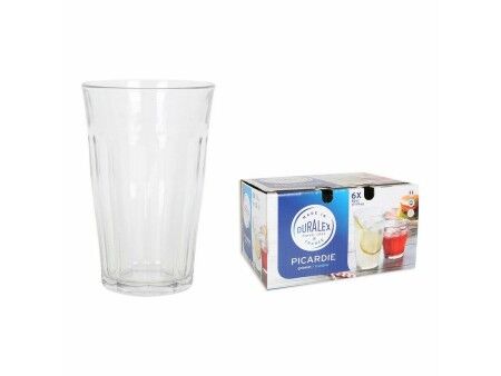 Zestaw kieliszków Duralex Picardie Przezroczysty 500 ml 6 Części (4 Sztuk)