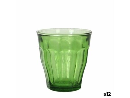 Zestaw kieliszków Duralex Picardie Kolor Zielony 6 Części 250 ml (12 Sztuk)