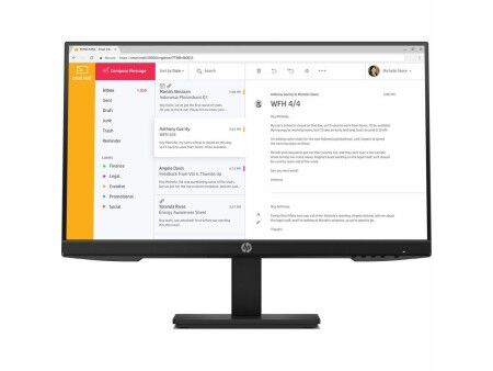 Monitor HP 7VH44AAABB 23,8" LED IPS 75 Hz 60 Hz