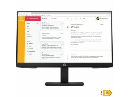 Monitor HP 7VH44AAABB 23,8" LED IPS 75 Hz 60 Hz
