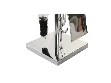 Przybory kominkowe DKD Home Decor Stal nierdzewna Aluminium (20 x 20 x 78 cm)