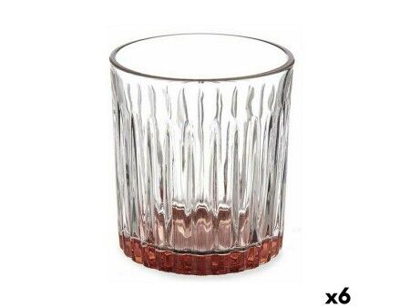 szklanka/kieliszek Vivalto Exotic Brązowy Szkło 330 ml (6 Sztuk)