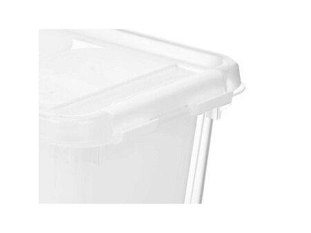 Organizer do lodówki Kinvara 02 1066 Biały Przezroczysty 37,5 x 9 x 14,3 cm