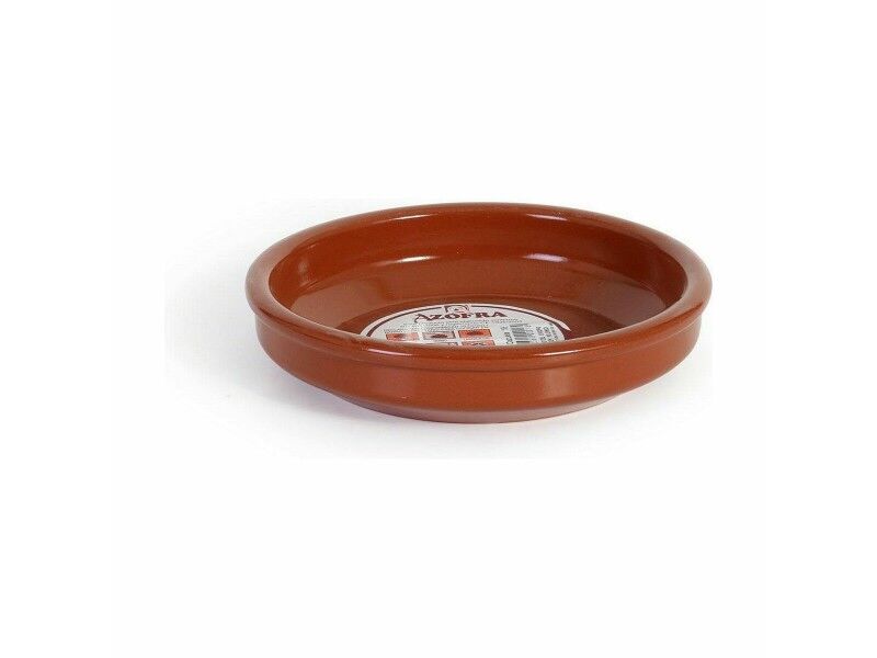 Garnek Azofra Terakota 17 x 17 x 3,5 cm (26 Sztuk)