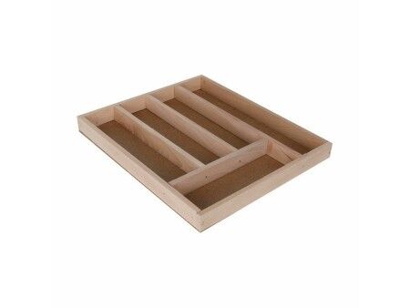 Organizer na Sztućce Quttin Quttin Drewno 33 x 28 x 3,5 cm (12 Sztuk)