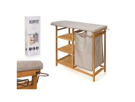 Deska do Prasowania Kipit 1443FL BAMBOO.1 Krem Materiał Bambus