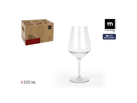 Kieliszek do wina La Mediterránea (24 Sztuk)