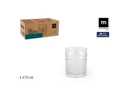 Kieliszek do whisky La Mediterránea (24 Sztuk)