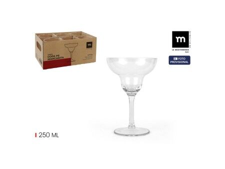 Kieliszek do koktajli La Mediterránea 0,25 L (24 Sztuk)