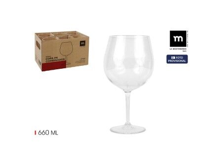 Kieliszek do wina La Mediterránea (24 Sztuk)
