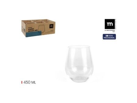 Szklanka wody La Mediterránea 0,4 l (24 Sztuk)