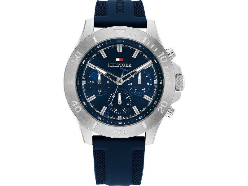 Zegarek Unisex Tommy Hilfiger 1792112 Granatowy (Ø 46 mm)