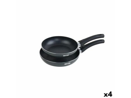 Set Patlni Quttin Aluminium 24 cm 2 Części (4 Sztuk)