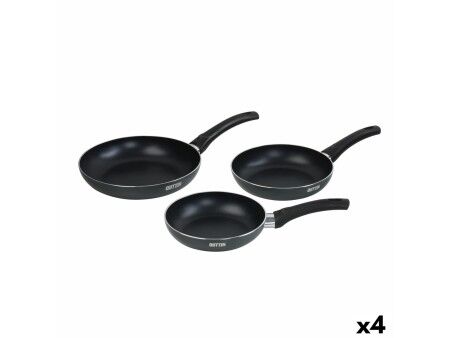 Set Patlni Quttin Aluminium 24 cm 3 Części (4 Sztuk)