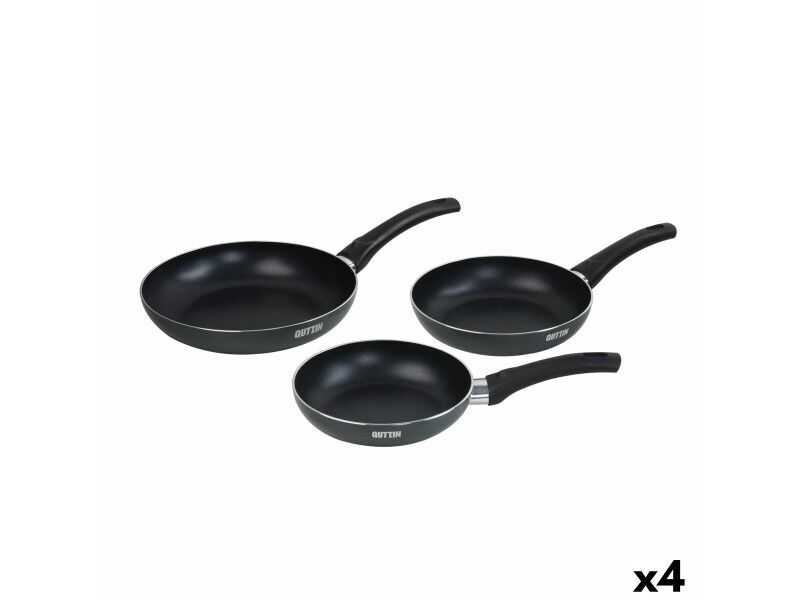 Set Patlni Quttin Aluminium 24 cm 3 Części (4 Sztuk)