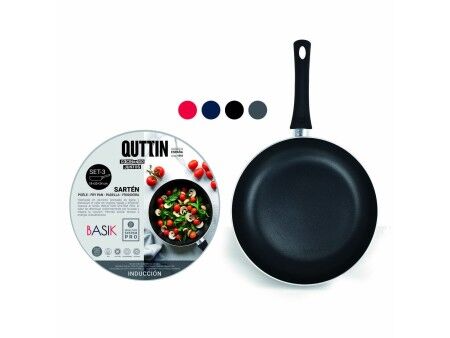 Set Patlni Quttin Aluminium 24 cm 3 Części (4 Sztuk)