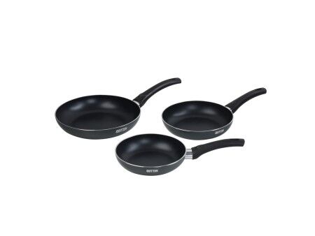 Set Patlni Quttin Aluminium 24 cm 3 Części (4 Sztuk)