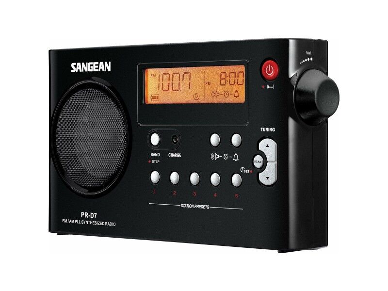 Radio Sangean PR-D7 Czarny
